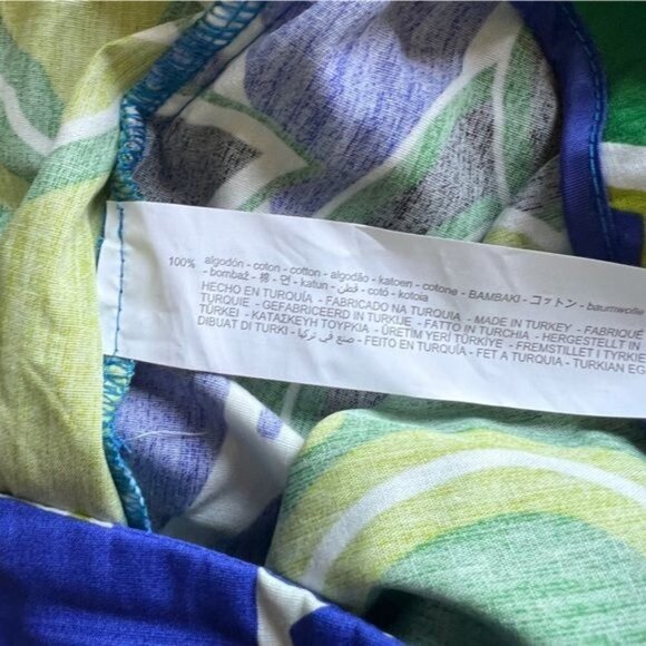 ZARA PRINTED PAREO SKORT MULTICOLOURED | 7484/030 SIZE S - Picture 10 of 10